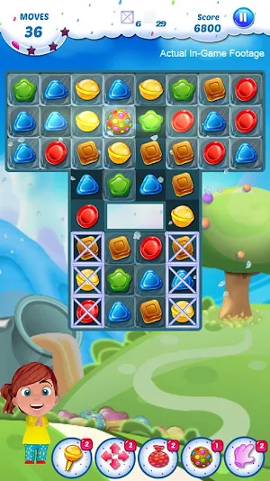 Gummy Candy - Match 3 Game Screenshot 1