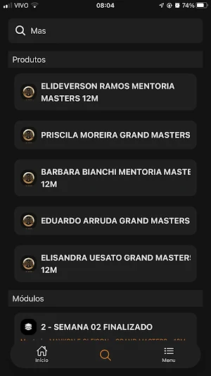 Masters Treinamentos Screenshot 1