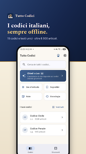 Tutto Codici · Italian Law Screenshot 0