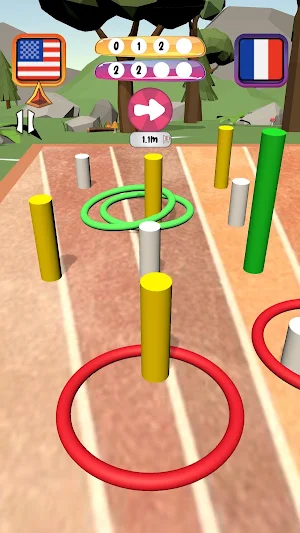 Ring Toss 3D: Nations League Screenshot 1