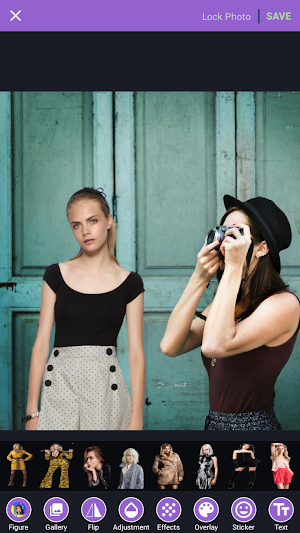 Take pictures With Cara Delevingne Screenshot 1