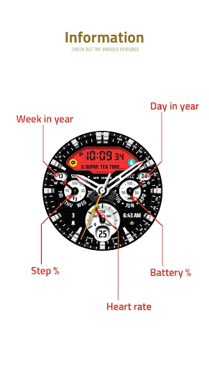 JW237 jwstudio watchface Screenshot 1