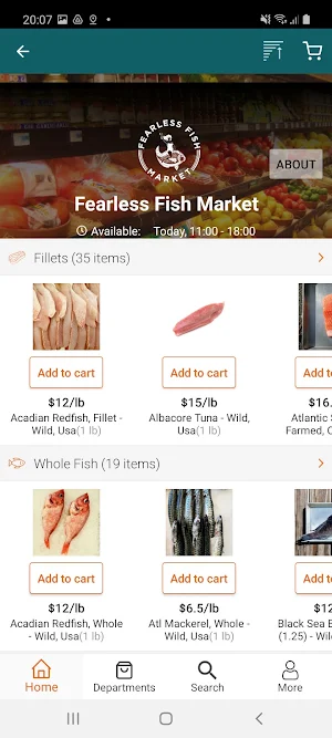 Fearless Fish Market Screenshot 0