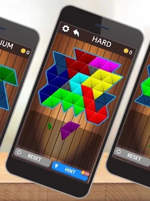 Triangle Block Puzzle – Free Tangram Games Screenshot 3