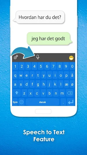 Danish Keyboard: Danish Language Keyboard Screenshot 2