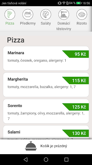 Pizza Parenzo Kladno Screenshot 2