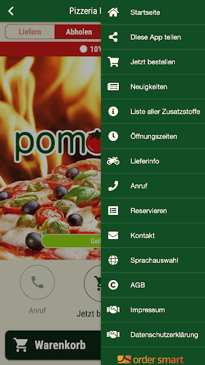 Pizzeria Pomodoro Screenshot 2