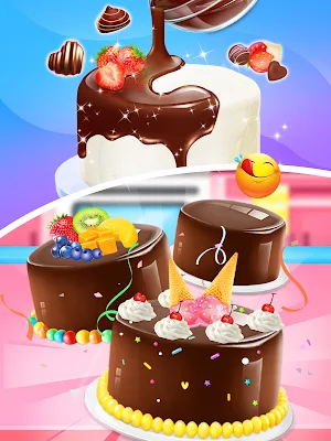Chocolate Cake - Sweet Food Screenshot 0
