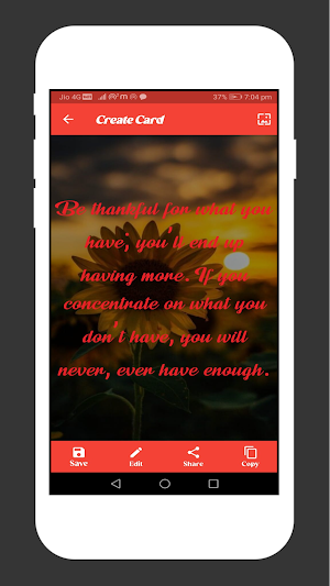 Thank you Cards Creator Screenshot 2