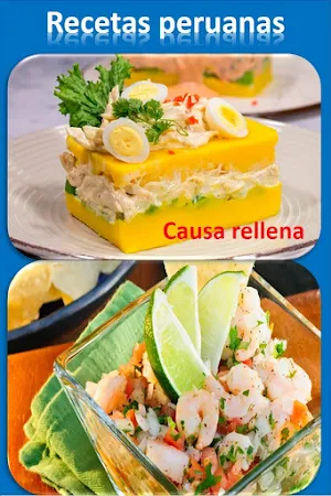 Recetas de Comida Peruana gratis y fácil Screenshot 0