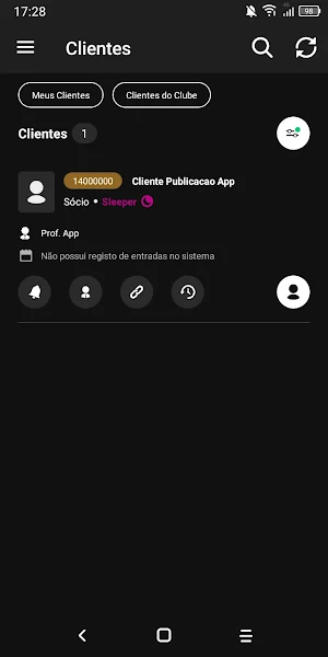 Professor BaseFitnessClub Screenshot 2