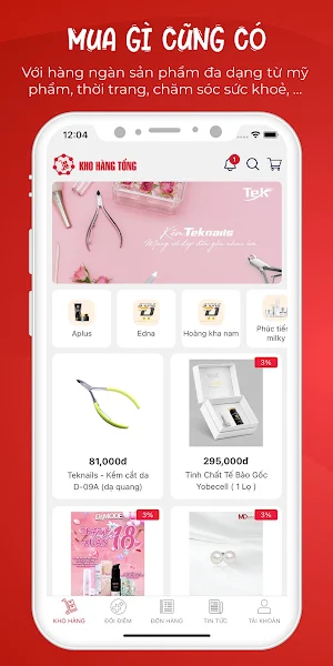 Kho Hàng Tổng Screenshot 1