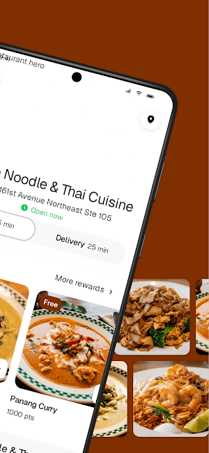 Racha Noodle & Thai Cuisine Screenshot 1