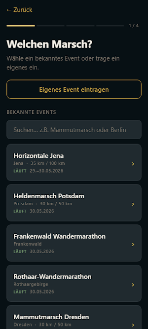 MarschLegenden - Extremwandern Screenshot 2