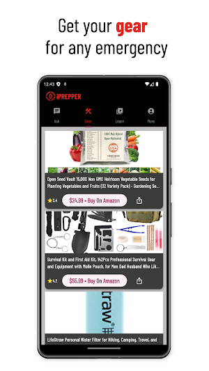 iPrepper: Emergency Kits Screenshot 2