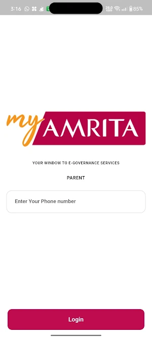 MyAmrita-Parents Screenshot 3