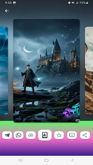 Harry Potter Hogwart Wallpaper Screenshot 1