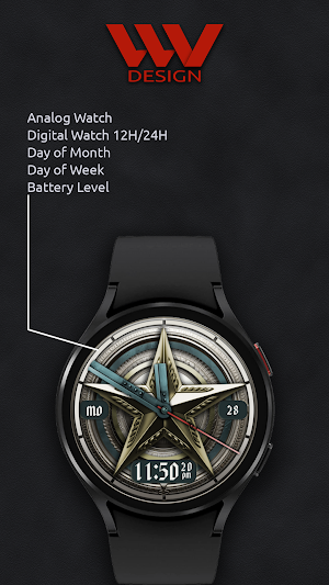 W-Design WOS137 - Watch Face Screenshot 1
