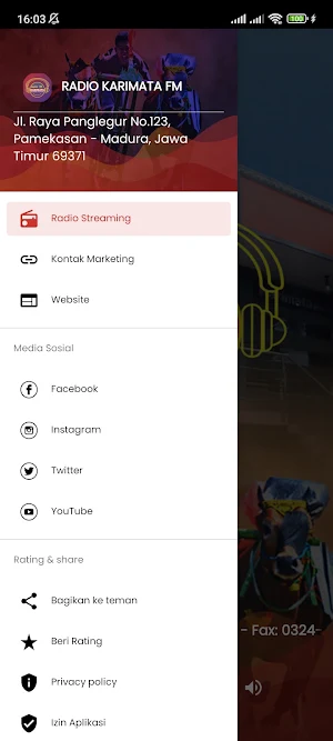 Radio Karimata FM Madura Screenshot 3