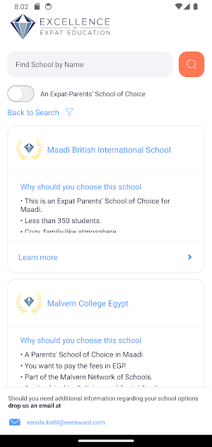 Find Me a School Screenshot 3