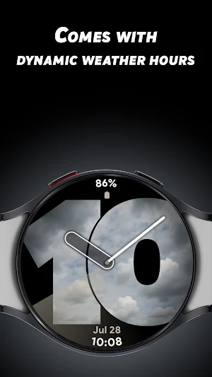 Pixel Weather 4 - Watch face Screenshot 1