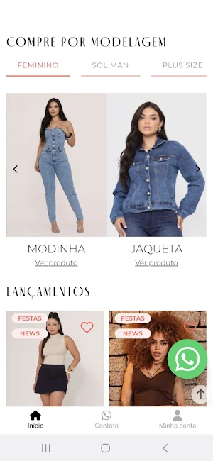 Sol Jeans Varejo Screenshot 2