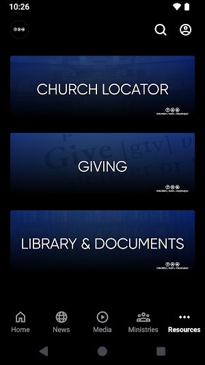 Church of God of Prophecy Screenshot 3