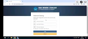Exam Client SMAN 2 Banjar Screenshot 3