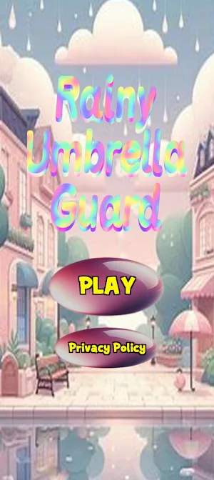 Rainy Umbrella Guard Screenshot 0