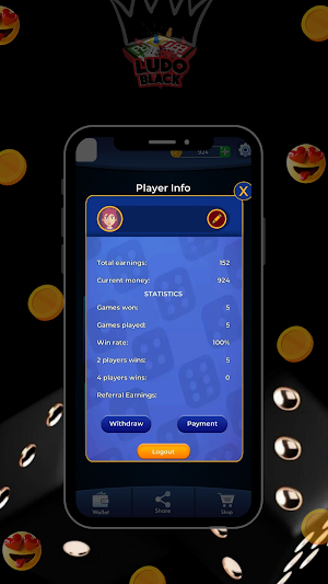 Ludo Black Screenshot 3