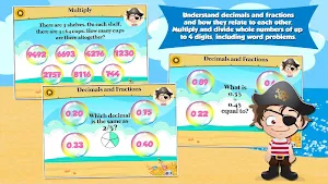 Pirate Kids 3rd Grade Games Screenshot 1