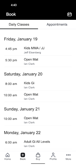 Eleven Jiu Jitsu + Recovery Screenshot 1