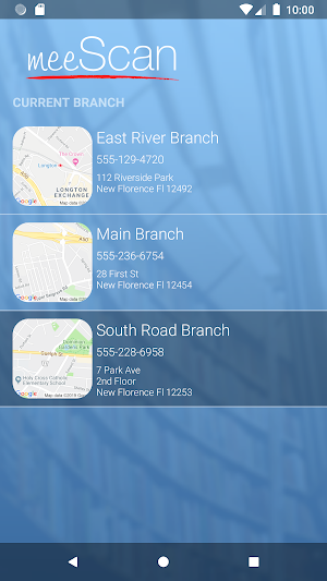 meeScan Screenshot 1