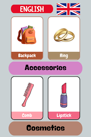 Clothes Flashcards Screenshot 2