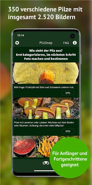 PilzSnap - Pilze sammeln! Screenshot 2