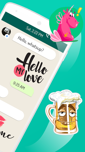 WAStickerApp cat monsters Emoji Stickers Maker Screenshot 1