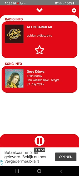 Turkey Radio – Turkish AM & FM Radio Tuner Screenshot 1