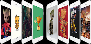 Groot Hero wallpapers art4k Screenshot 0