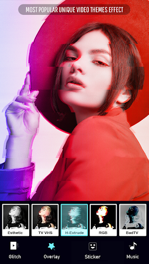 Glitch Video Effects - VHS Video Editor & Filters Screenshot 2