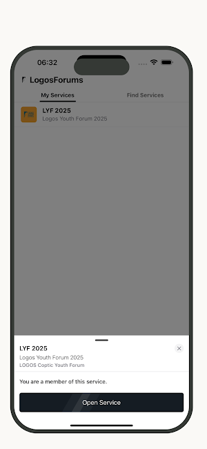 LogosForums Screenshot 2