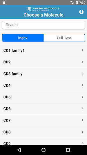 CD Antigens Information Finder Screenshot 0