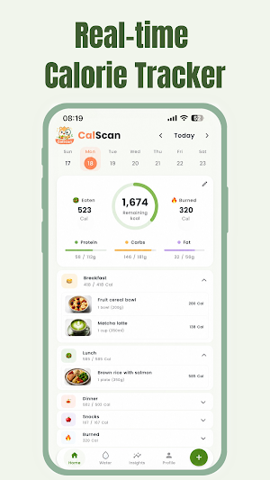 CalScan－Calorie Counter AI Screenshot 1