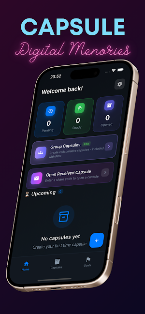 Capsule -Time Capsule Screenshot 0