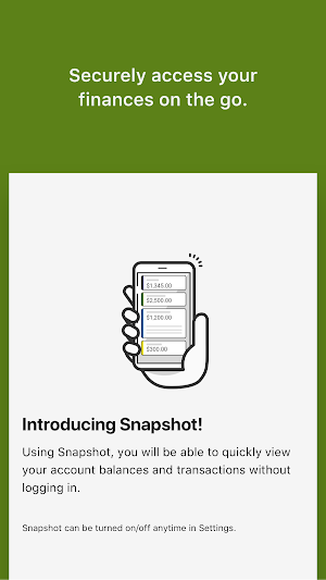Advantage One Mobile Banking Screenshot 1