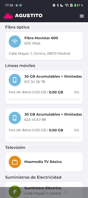 Agustito Clientes Screenshot 0