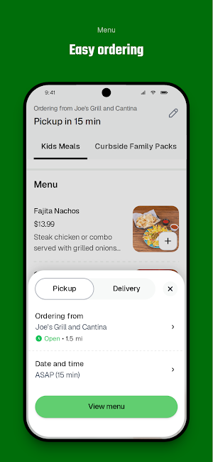 Joe's Grill and Cantina Screenshot 2