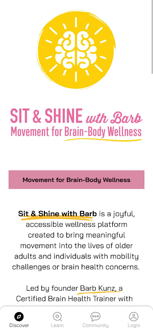 Sit & Shine with Barb Screenshot 3
