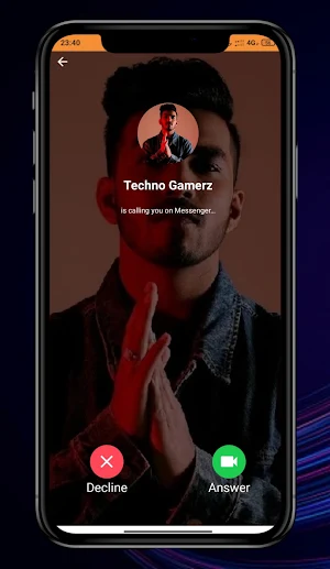 Techno Gamerz Call Simulator Screenshot 1