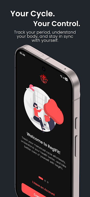 ReglFit–Cycle & Period Tracker Screenshot 0