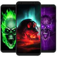 Scary Skull Wallpaper 4K